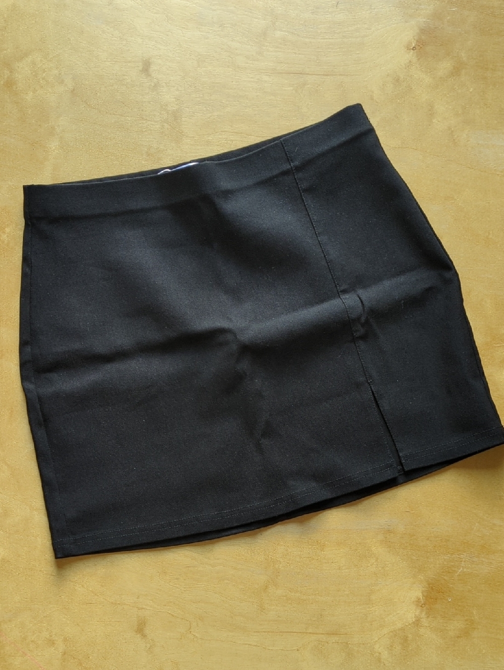 Amazon Black Stretch Mini Skirt